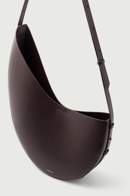 Sac Winona - Bordeaux Foncé - Cuir - Femme